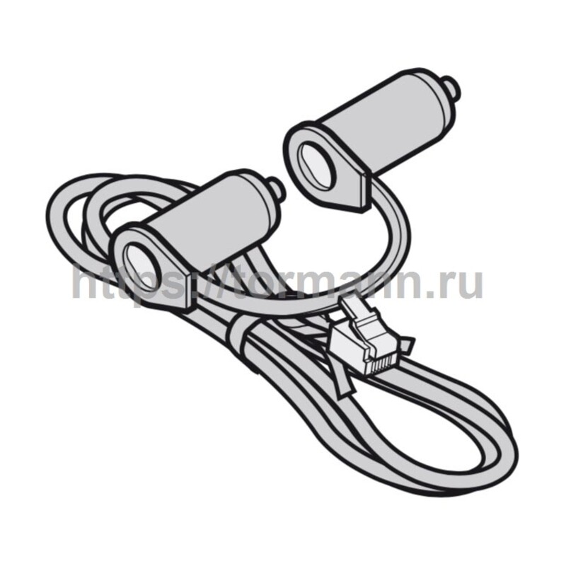 Хёрманн 4548367 Оптодатчики двойного предохранителя замыкающего контура SKS с соединительным кабелем длиной 1500 мм