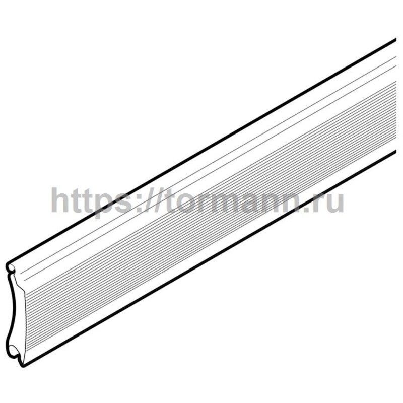 Профиль рулонных ворот Decotherm® S фиксированной длины (без концевых деталей)