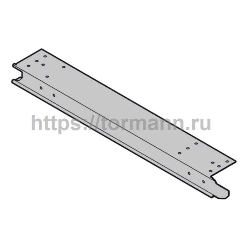 Хёрманн 4004944 Торцевая накладка для установленной заподлицо фальш-панели, тип BF (верхняя секция ворот)