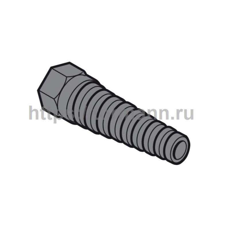 Хёрманн 4545116 Устройство защиты от изгибов M16, черного цвета