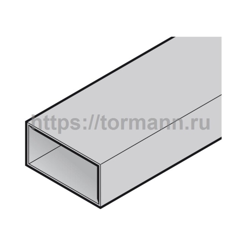 Хёрманн 3046490 Труба 120  60  2 мм, горячеоцинкованная